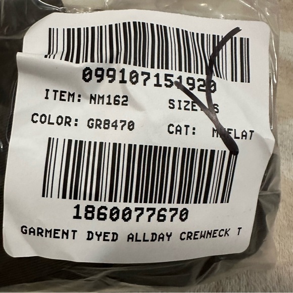 Madewell garment dyed allday crewneck tee dried olive green - Picture 7 of 7